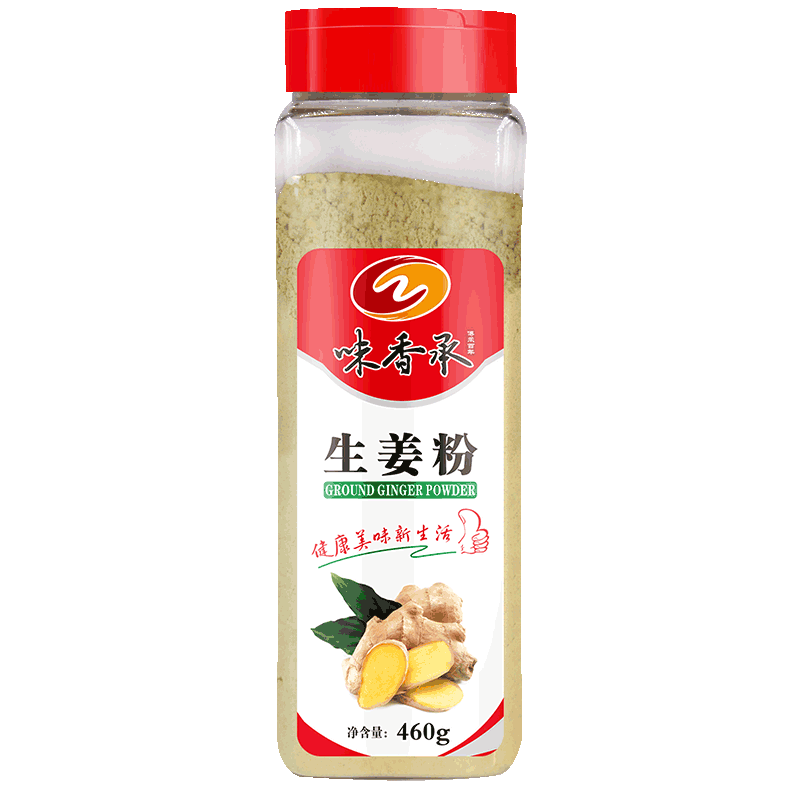 味香承生姜粉家用老姜粉姜茶姜饼屋海鲜禽类去腥煲汤调料100/460g