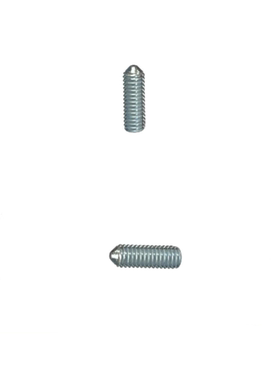 12.9级镀锌内六角尖端紧定螺钉DIN914无头螺丝机米基米顶丝3到M12