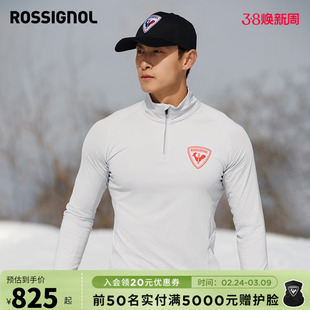 ROSSIGNOL金鸡24-25新品男滑雪内搭中间层保暖层雪服单双板 HERO