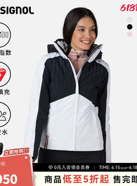 ROSSIGNOL金鸡滑雪服女双板单板滑雪服Primaloft保暖防水滑雪上衣