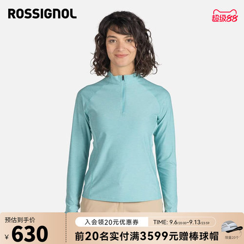 Rossigno运动休闲T恤女长袖上衣