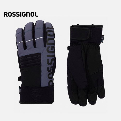 ROSSIGNOL金鸡男士滑雪手套保暖防水透气舒适五指分指手套