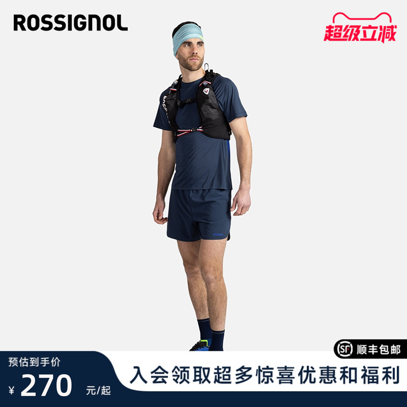 ROSSIGNOL金鸡25新款男士 SAPA 越野跑透气户外休闲T恤短袖裤上衣