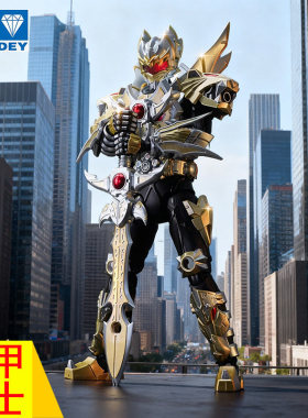 铠甲勇士帝皇侠15周年典藏版超可动部分合金模型奥迪双钻正版帝王