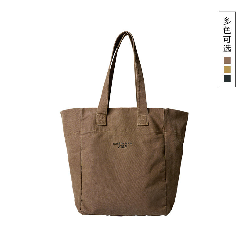 ADLV基础款做旧染色大容量LOGO单肩包时尚简约通用款女包购物袋,箱包皮具/热销女包/男包,通用款女包,淘宝优惠券,粉丝福利购,淘宝优惠卷