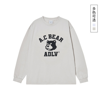 ADLV阴影AC熊长袖T恤25新款