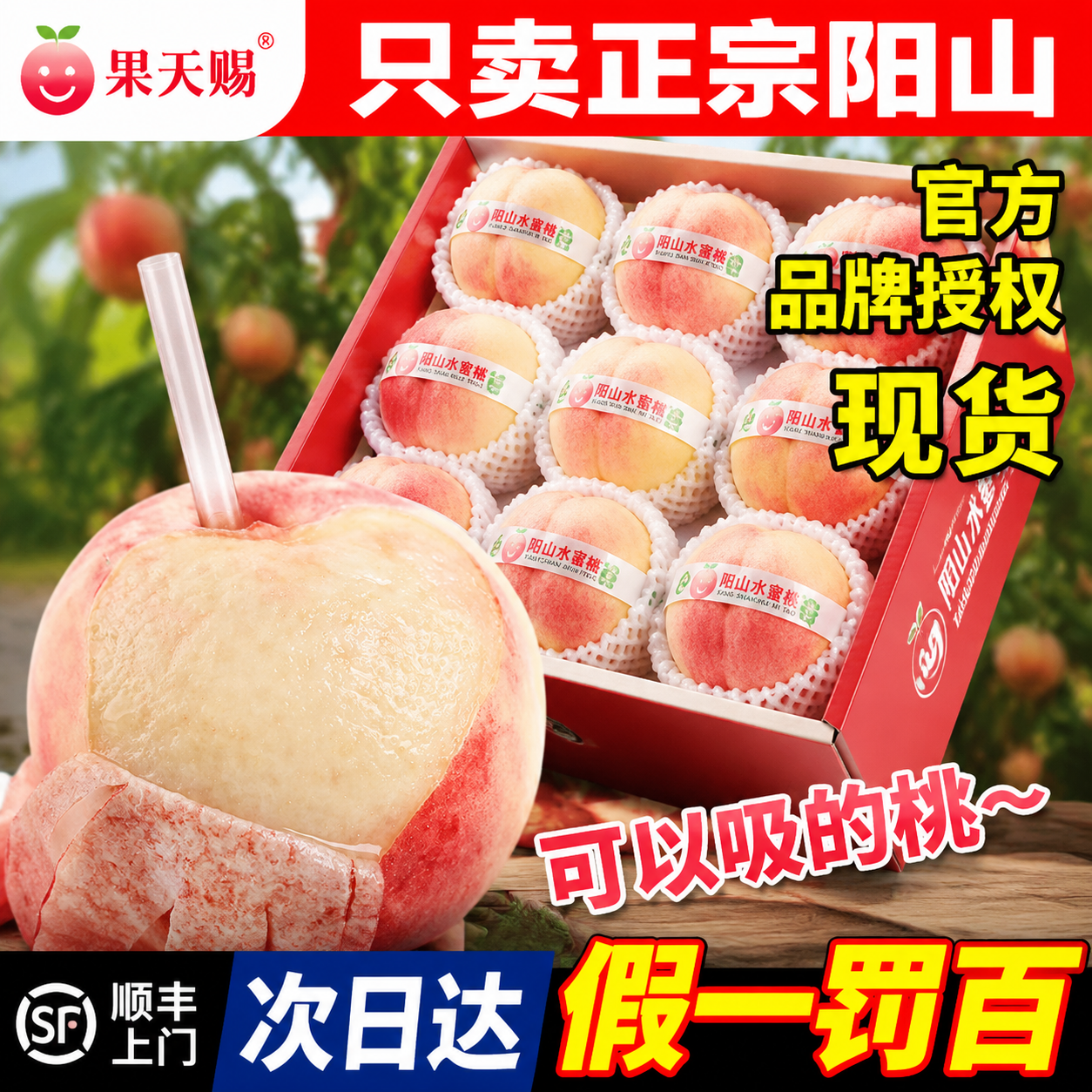 现货次日达｜正宗无锡阳山水蜜桃