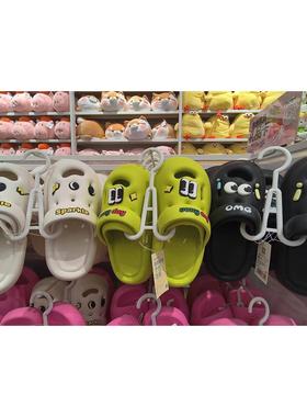 MINISO名创优品萌趣系列洞洞拖白色绿色黑色可爱萌趣