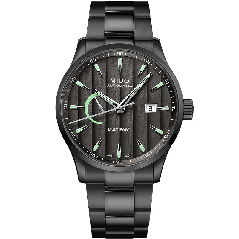 新款mido美度手表舵手长动能动储显示机械男表m038.424.33.061.00