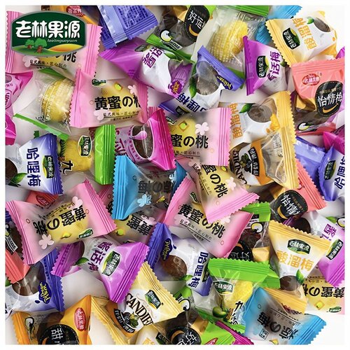 老林果源酱话梅独立装酸溜梅