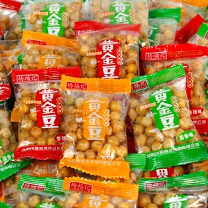 黄金豆!油炸豌香酥小包装！