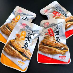 正龙香酥小黄鱼香酥带鱼500g独立小包装即食鱼干办公室零食下酒菜