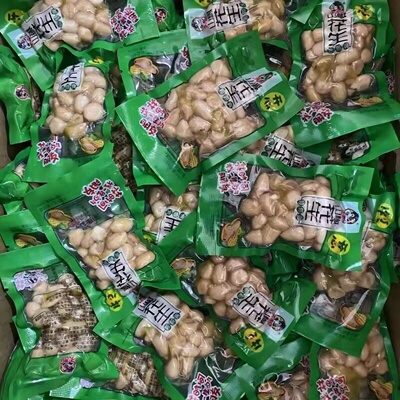 山椒花生！水煮花红皮下酒菜！