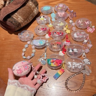 适用于QCY C50蓝牙耳机保护套QCY Crossky C50耳机套qcyc50卡通防刮花软壳C50可爱硅胶防摔外壳个性保护软壳