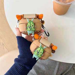 适用Bose Ultra Open Earbuds无线蓝牙耳机开放式耳机硅胶保护套潮酷个性创意呀哈哈立体防摔外壳bose ultra