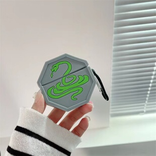 成龙历险记适用vivoTWSAir保护套vivotws2软壳iqootws3Pro耳机套硅胶硅胶防摔生肖蛇符男女情侣个性创意时尚