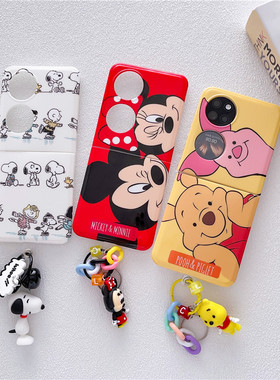 日韩卡通合集情侣款适用华为pocket2手机壳新款华为pocketS保护套小折叠屏P50 Pockets软壳防摔超薄可爱挂件