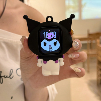 卡通库洛米适用苹果手表AppleWatch保护套S10/S11/SE3型号硅胶全包苹果手表s11保护壳iwatchs9876s10代se软