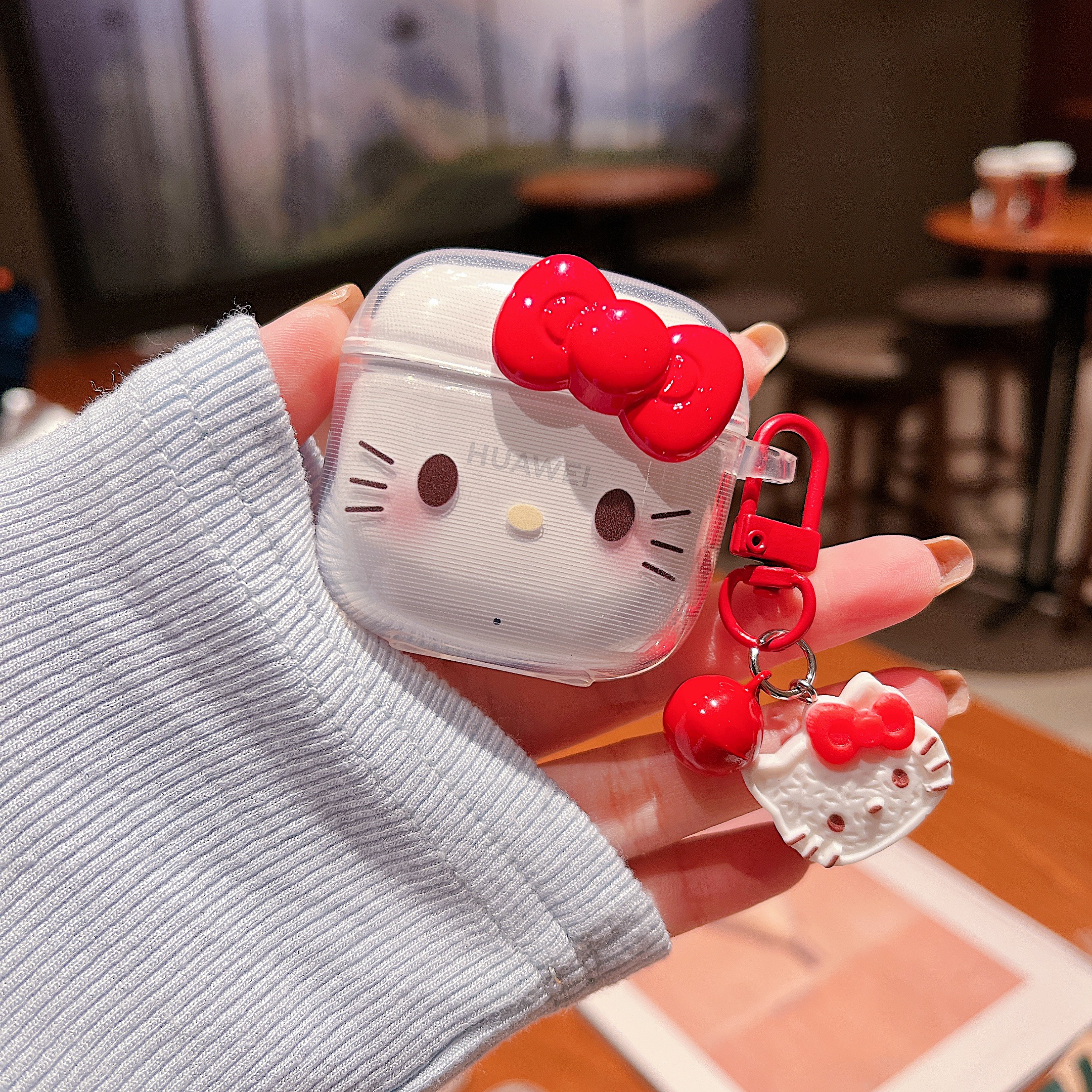 适用华为FreeClip2保护套Huawei freeclip 2开放式蓝牙耳机壳华为free clip 2新品可爱卡通耳机仓外盒软壳ins