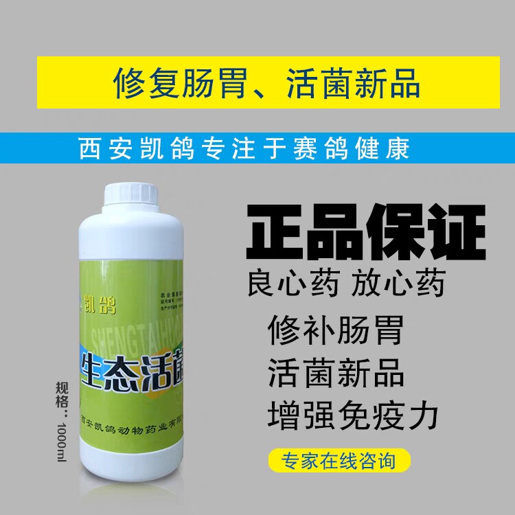 凯鸽鸽药生态活菌鸽用调理肠道鸽子药大全拉稀水便专用常见病凯哥