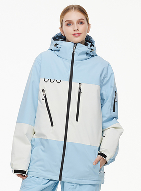 ARCTIC QUEEN滑雪服女男款冬季雪地服防风防水保暖单板双板滑雪衣