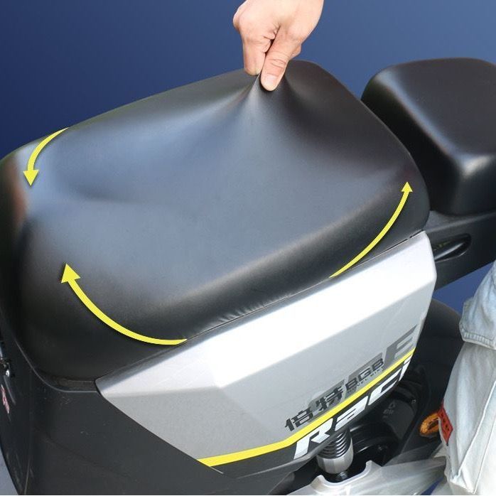 新国标电动车坐垫套a7A8爱玛DQ6/DM6/DE8/DS6防水防晒皮革专用座