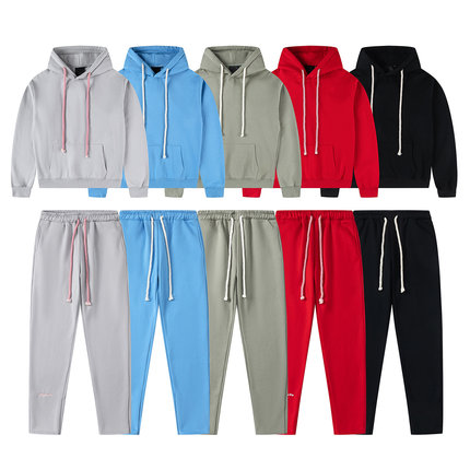 Synaworld欧美潮牌嘻哈Y2K发泡字母加绒连帽卫衣男女休闲长裤套装