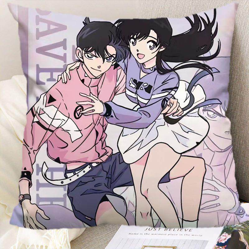 侦探柯南动漫毛利兰人物卡通动漫超软午休枕头学生宿舍床头靠枕