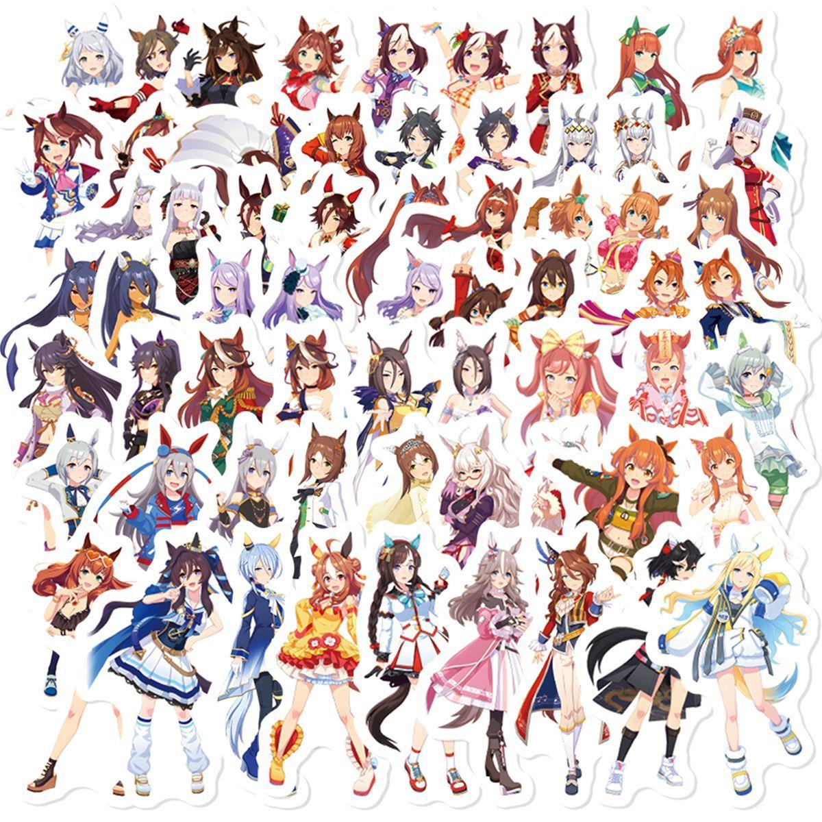 240张赛马娘动漫周边贴纸