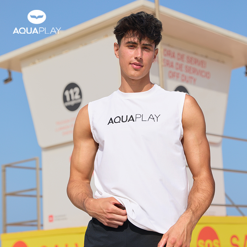 AquaPlay安泊来无袖分体泳衣速干