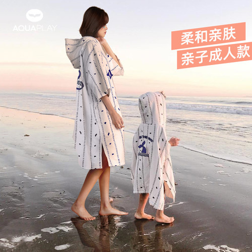 真心推荐！速干浴袍吸水