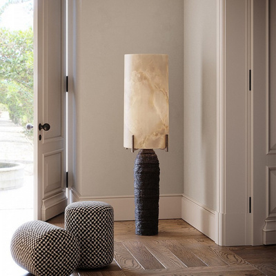 中古诧寂风复古装饰落地灯