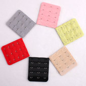 大三排扣1.9cm加长3排个内衣扣5.5厘米间距宽文胸罩延长配件伸缩