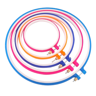 绣圈秀棚圆形小绣绷刺绣绣花绷十字绣配件迷你工具绷子手工布绷撑