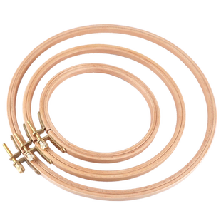 手工刺绣绷子十字绣实木绣绷小绣棚绣圈工具家用固定绣花用撑子