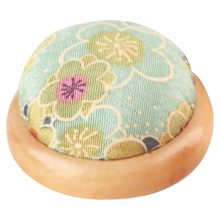 针线针插包绣针珠针十字绣插针包底座收纳原木针座小针球立裁扎针