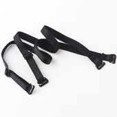 包胶扣0.8cm细交叉内衣肩带加宽款 调整型文胸松紧带子女防滑