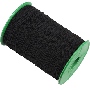 0.5mm高弹力绳缝纫机线小圆底线缝衣服超细橡皮筋手工松紧带辅料