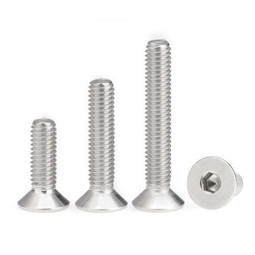 304不锈钢内六方螺钉沉头