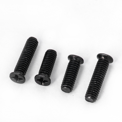 碳钢镀黑机螺钉十字小沉头高强度