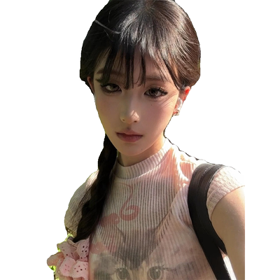美式甜辣妹粉色正肩短袖t恤女夏