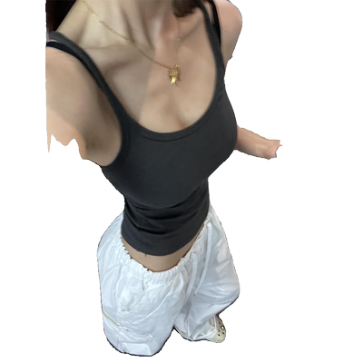 美式小吊带背心女夏外穿2024新款