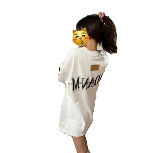 国潮高街复古字母印花短袖t恤女夏季宽松情侣美式hiphop半袖上衣