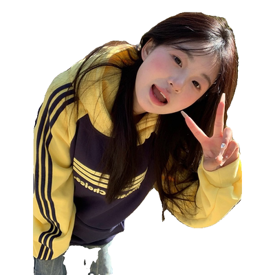 美式小个子插肩撞色连帽卫衣女冬