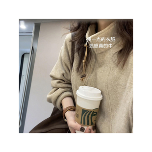 高级感立领半拉链卫衣女冬季加厚加绒宽松外搭小众设计感上衣外套