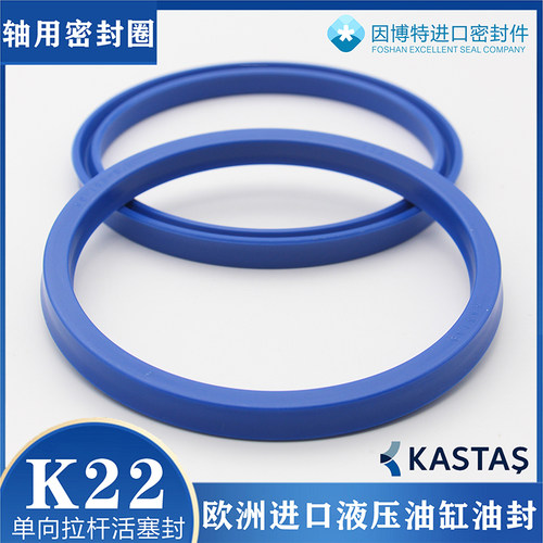 欧洲进口K22液压油缸轴用密封圈