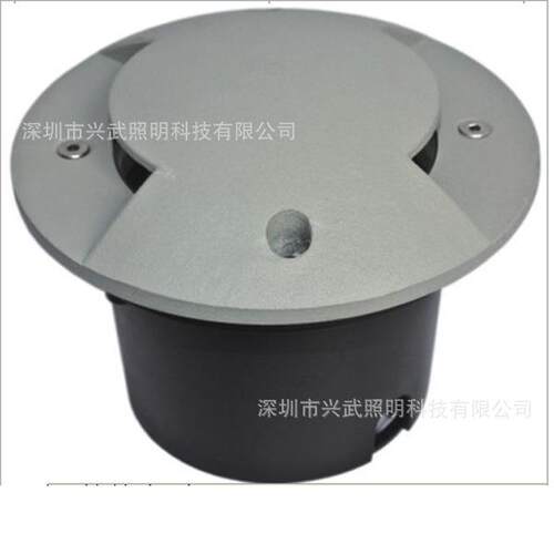 条形地埋灯led一透光,二透光,三透光草坪广场黄光圆形地埋灯