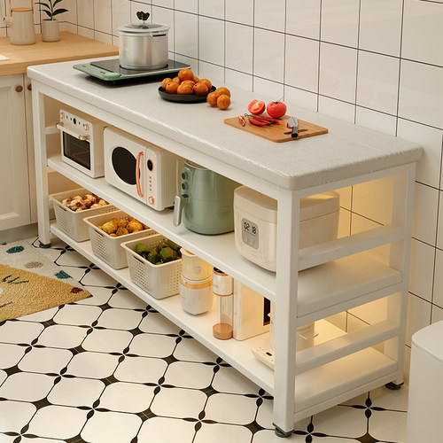 新款厨房多功能置物架落地多层微