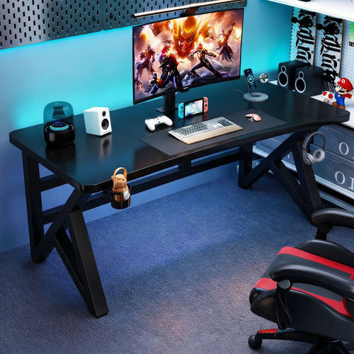 电脑桌台式家用电竞桌椅套装卧室简易桌子工作台书桌出租屋办公桌