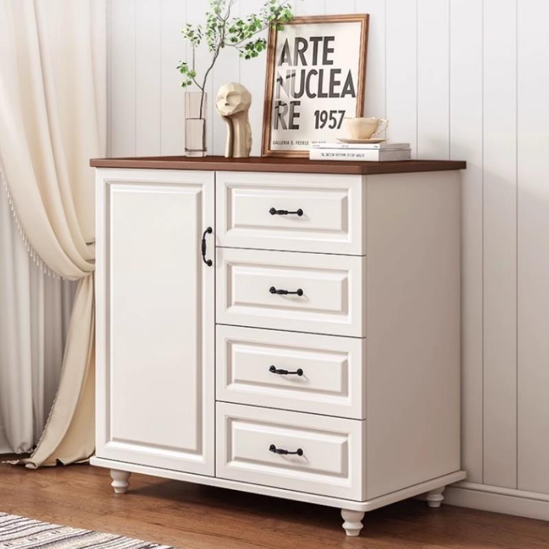 斗柜收纳柜简约现代五斗柜实木色客厅欧式六斗橱卧室抽屉储物柜